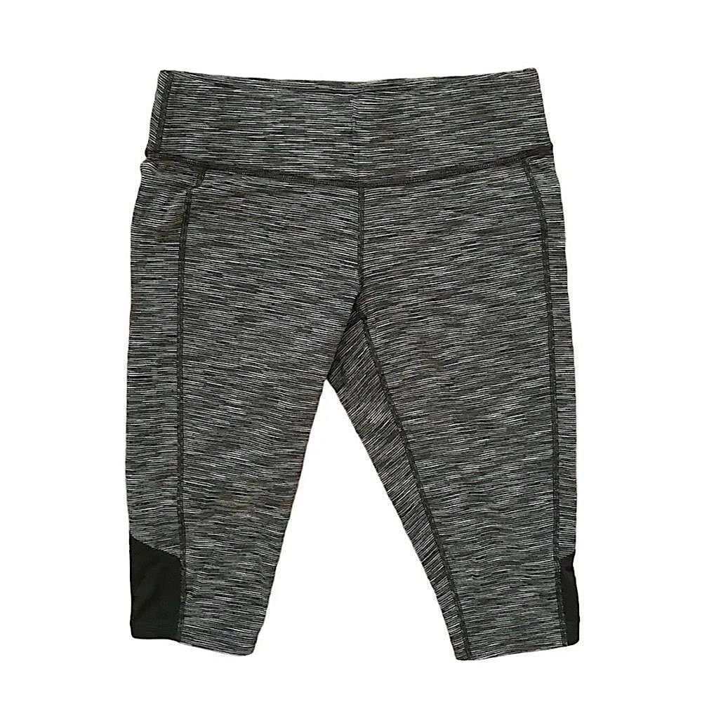 Lucy Black Space Dye Powermax Ultimate X Training Crop Leggings Size Small - Picture 2 of 12